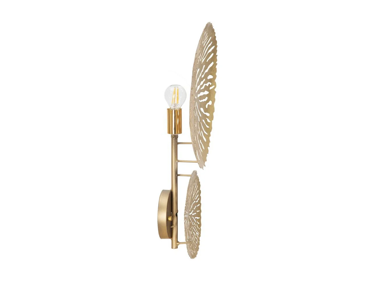 Applique Murale Design en Métal "Dishi" 46cm Or