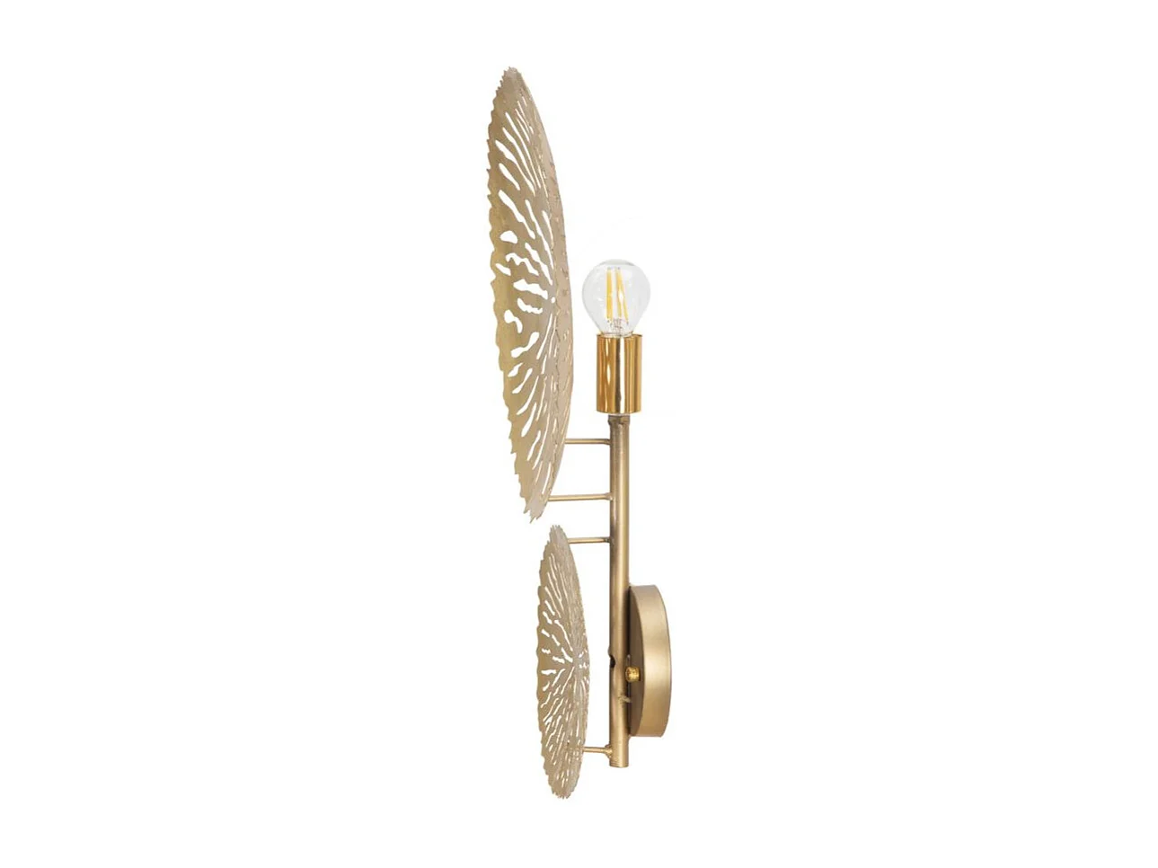 Applique Murale Design en Métal "Dishi" 46cm Or