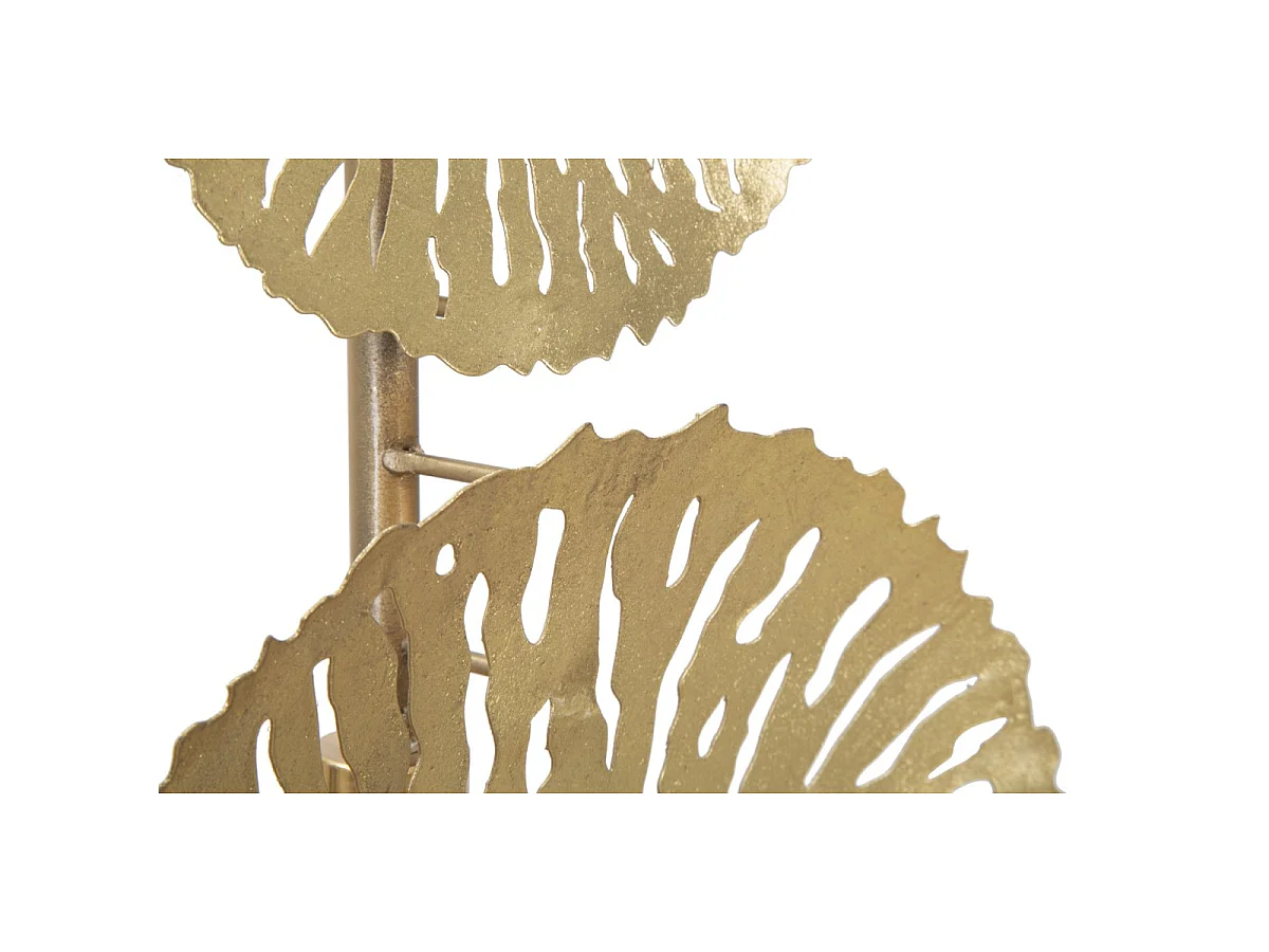 Applique Murale Design en Métal "Dishi" 46cm Or