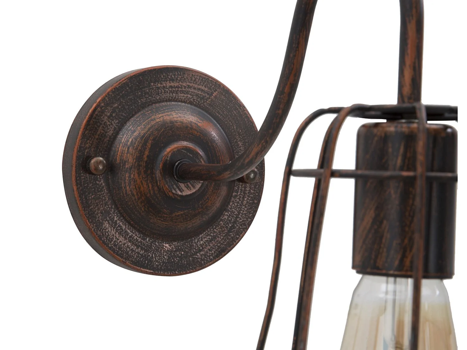 Applique Murale en Métal "Industrie" 33cm Noir