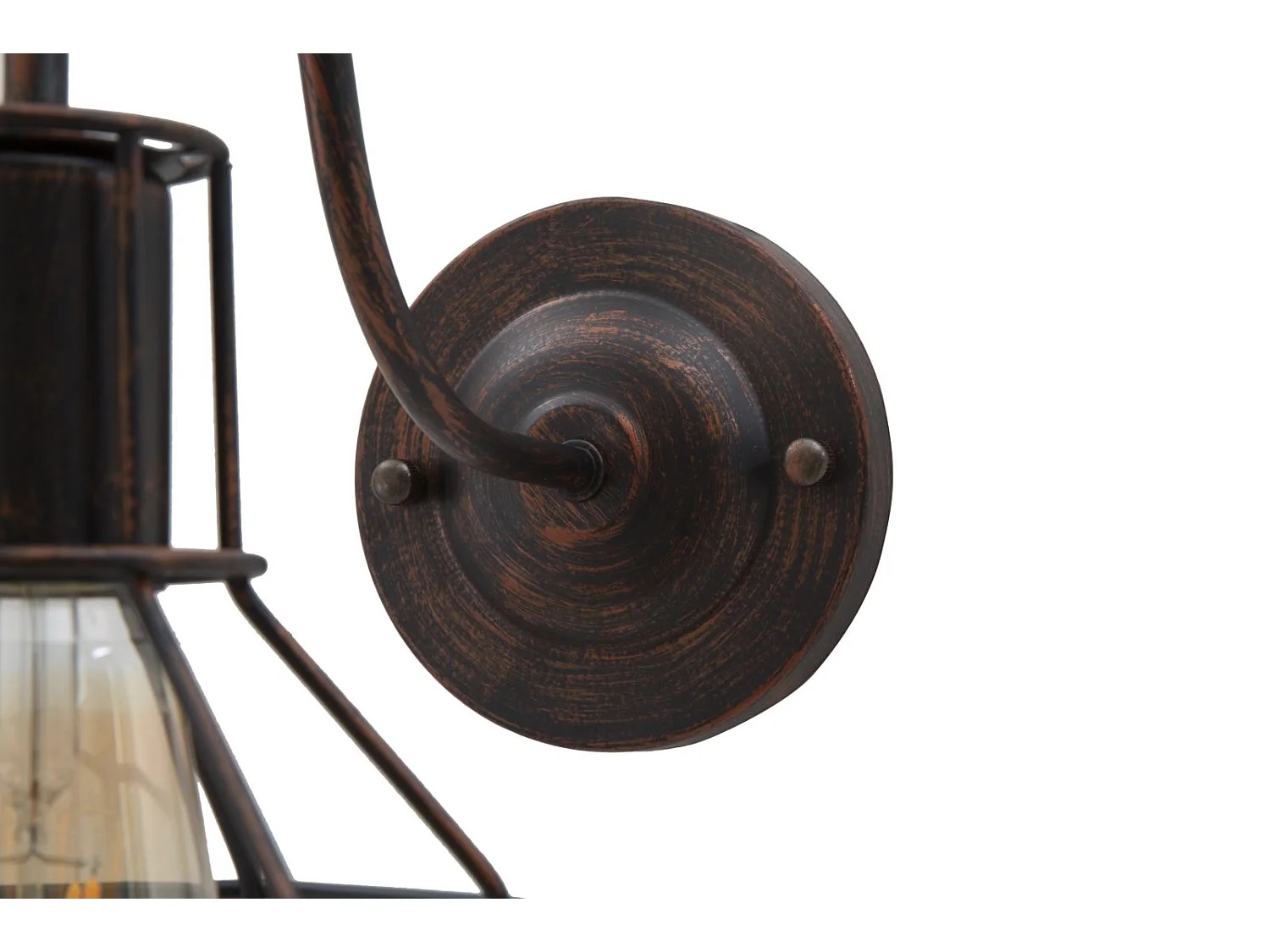 Applique Murale en Métal "Industrial" 32cm Noir