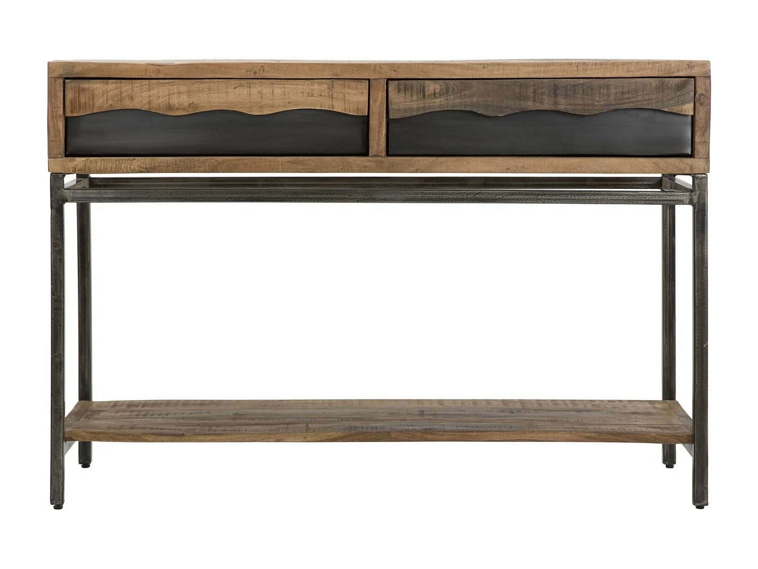 Console Design en Bois "Yellowstone" 118cm Marron