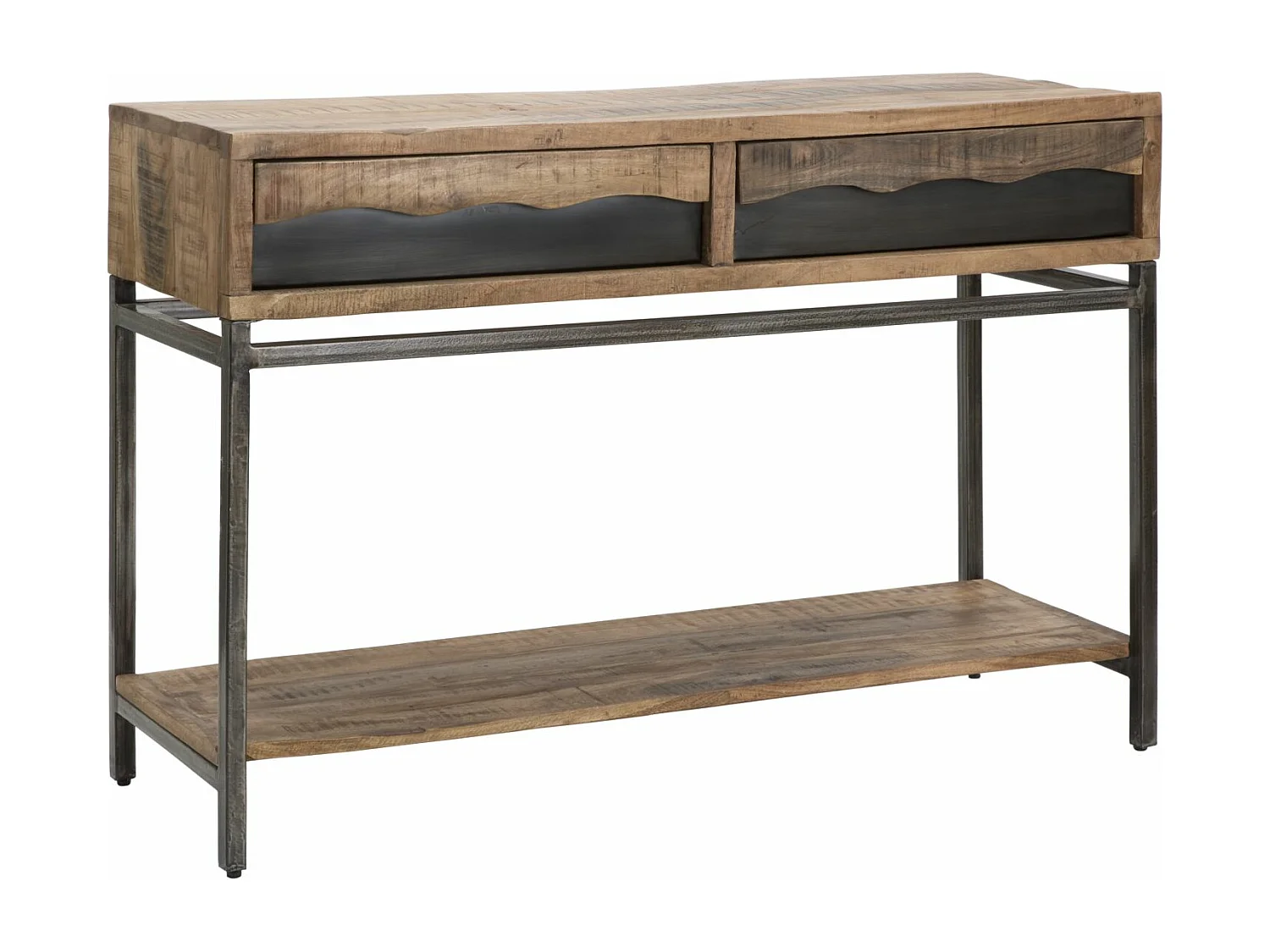 Console Design en Bois "Yellowstone" 118cm Marron
