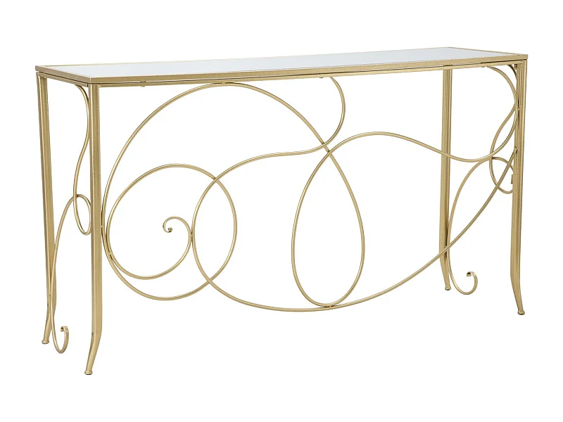 Console Design en "Art" 140cm Or