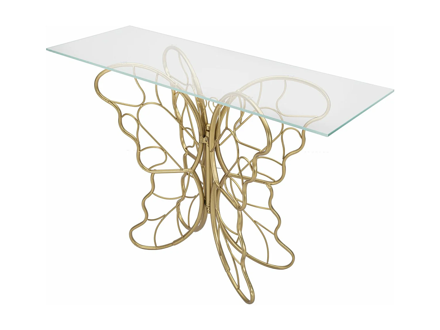 Console Design "Butterfly" 110cm Or