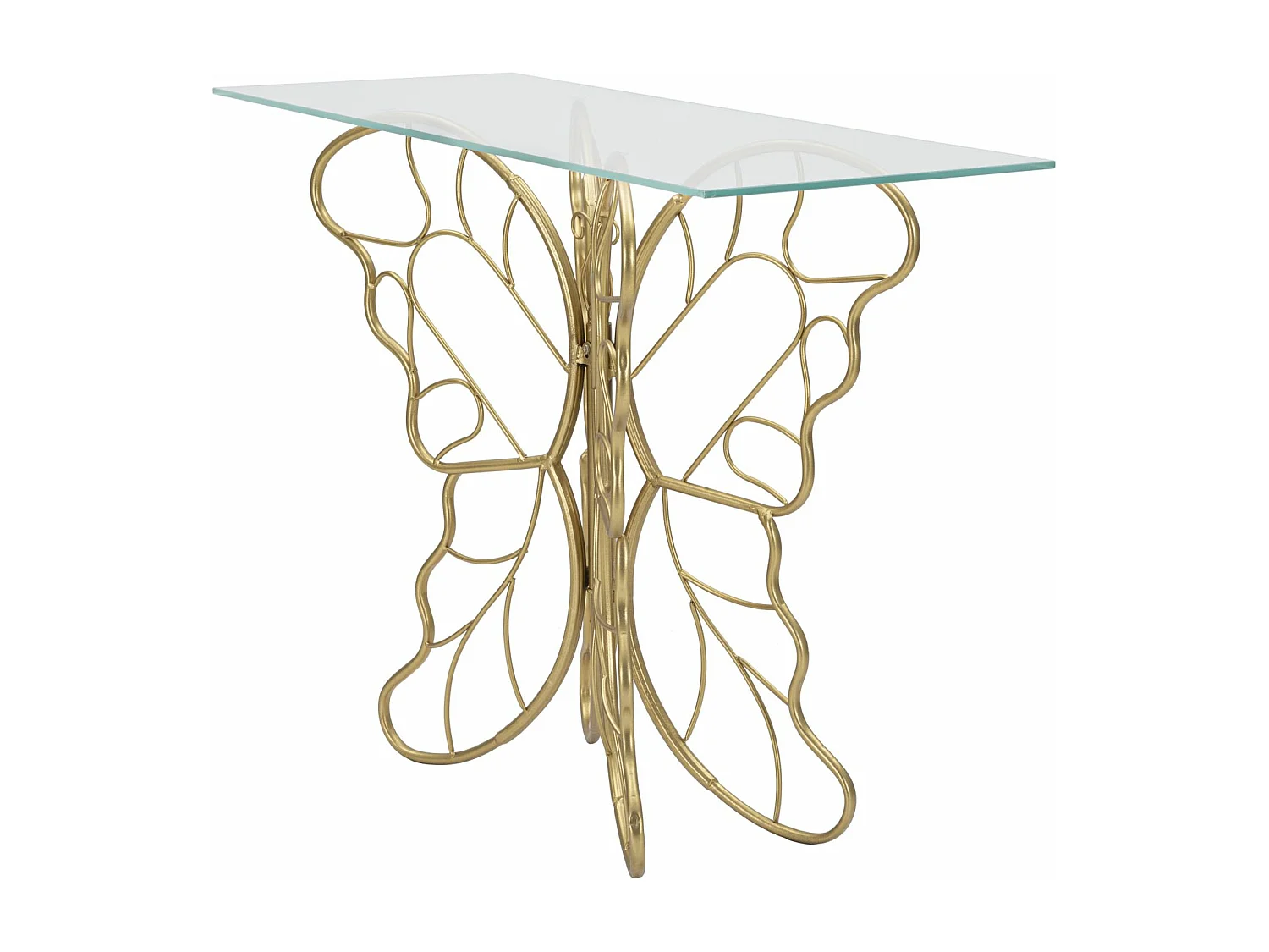Console Design "Butterfly" 110cm Or