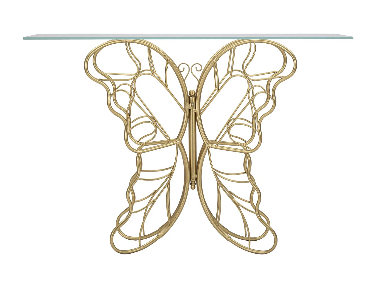 Console Design "Butterfly" 110cm Or