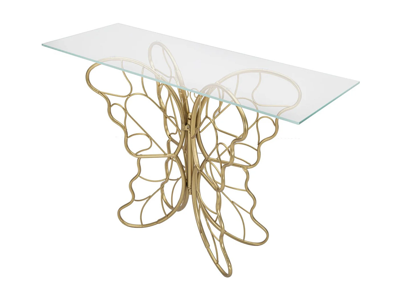 Console Design "Butterfly" 110cm Or