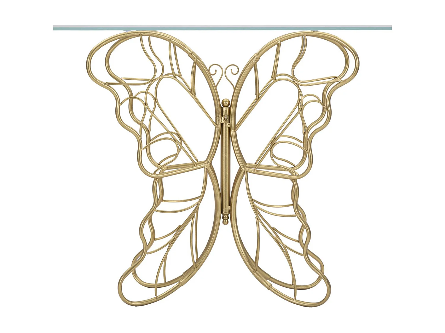 Console Design "Butterfly" 110cm Or