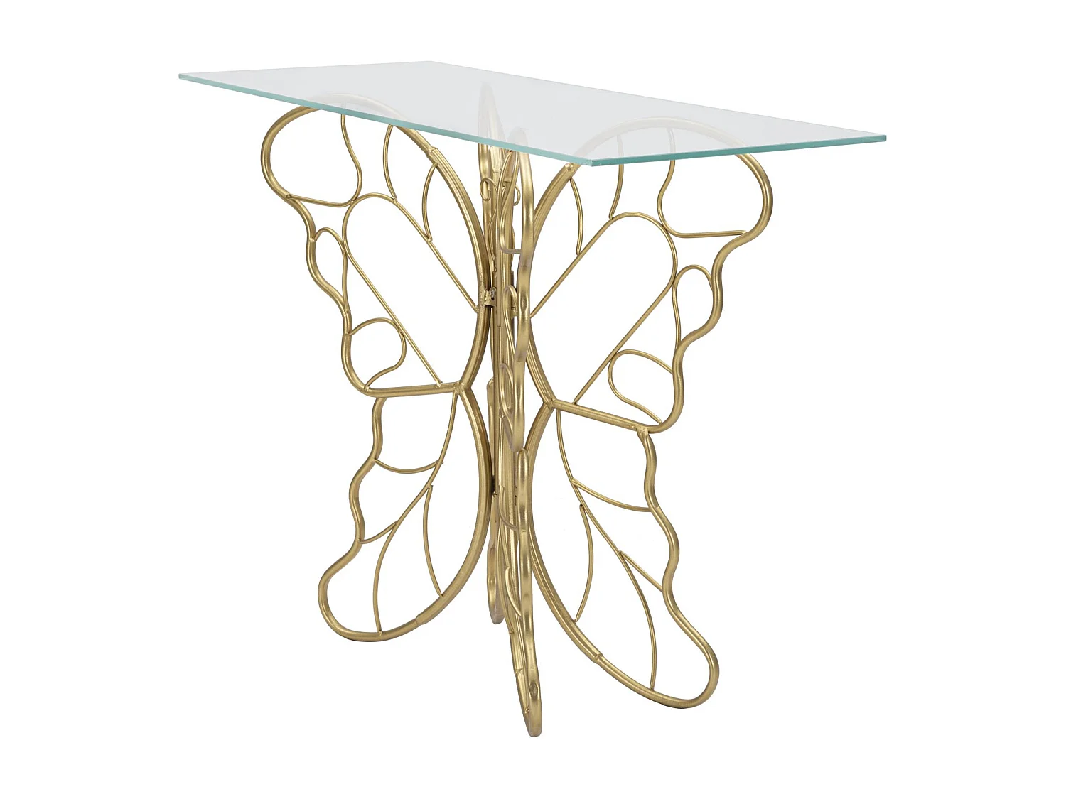 Console Design "Butterfly" 110cm Or