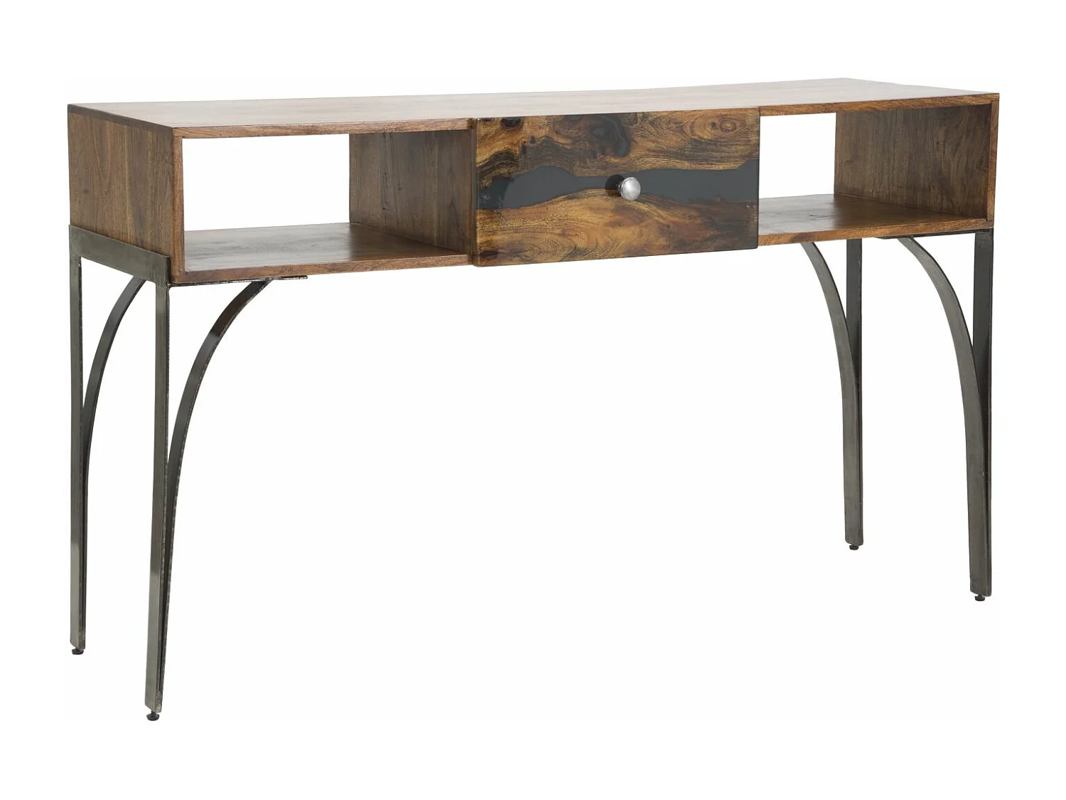 Console Design en Bois "Mustang" 130cm Naturel