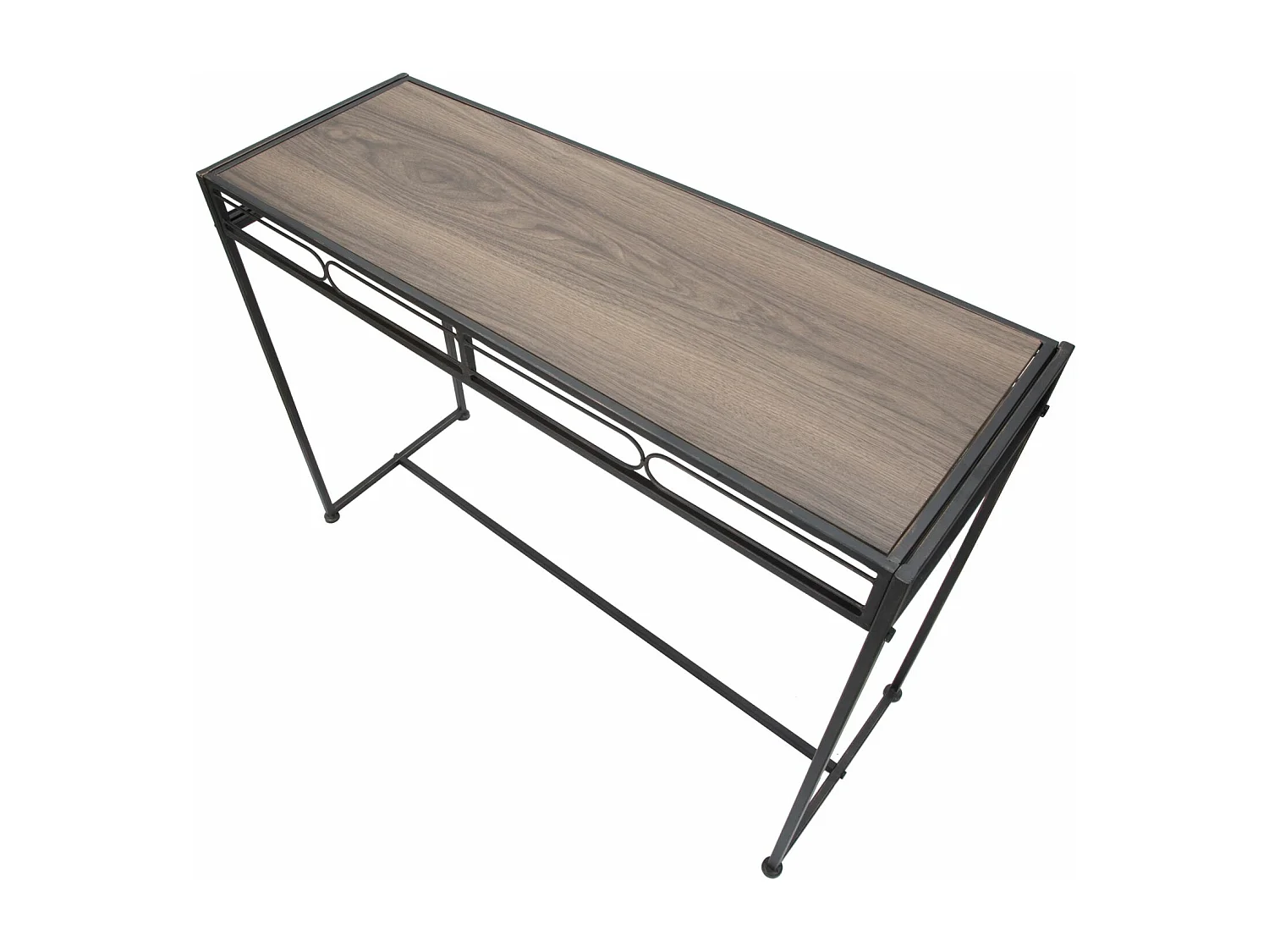 Console Design "Essential" 110cm Naturel & Noir