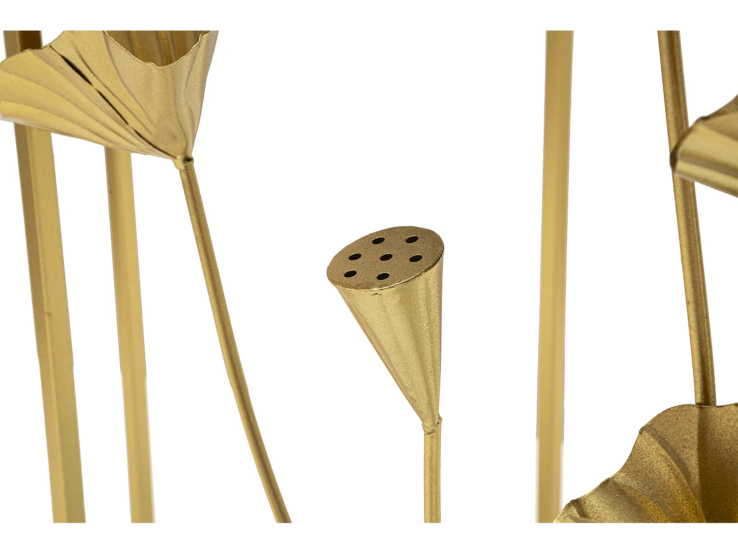 Console Design en Métal "Flow" 120cm Or