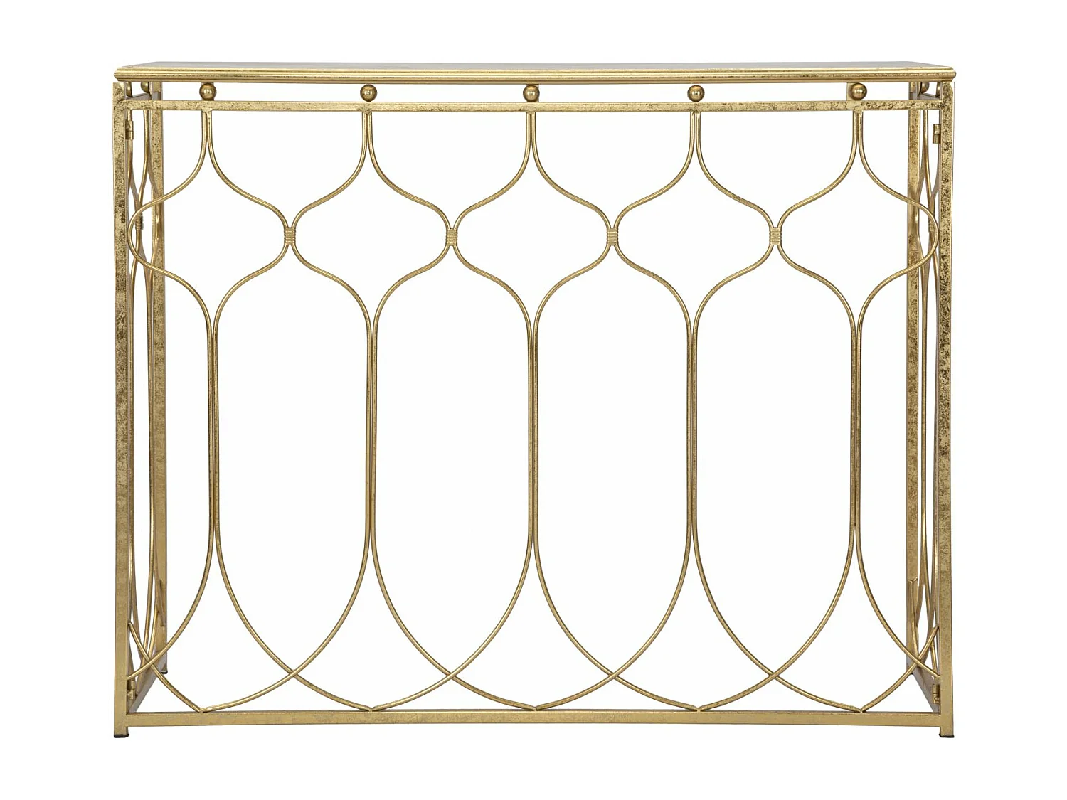 Console Design en Métal "Orient" 96cm Or