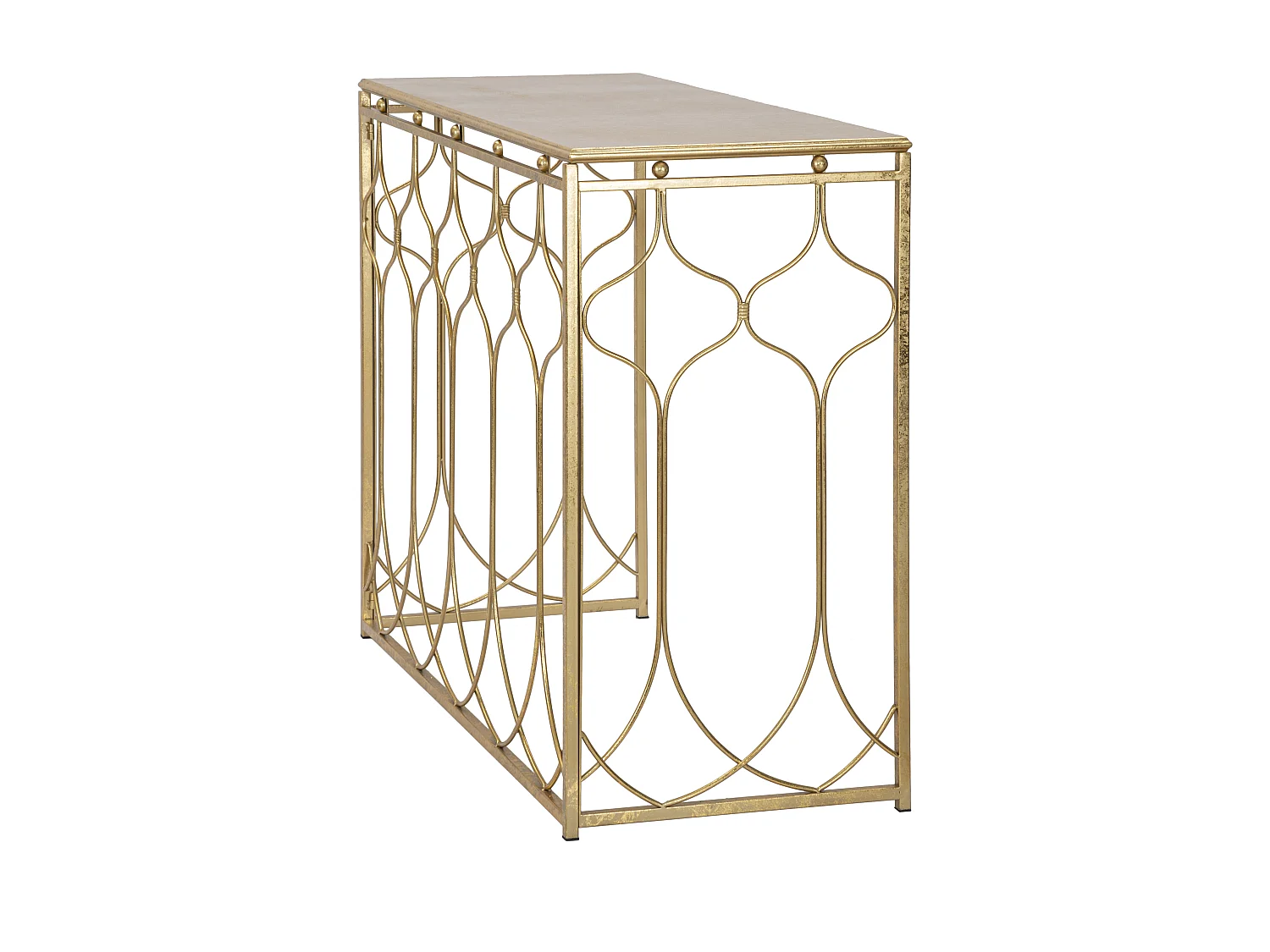 Console Design en Métal "Orient" 96cm Or