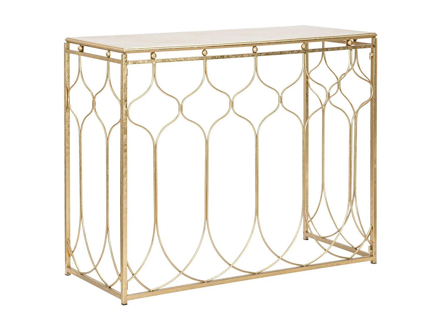 Console Design en Métal "Orient" 96cm Or