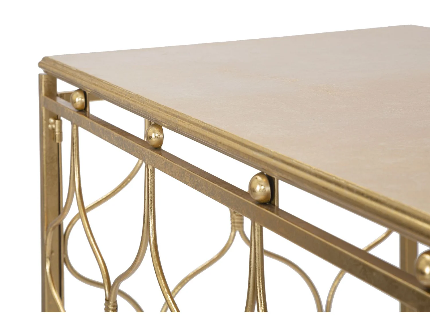 Console Design en Métal "Orient" 96cm Or