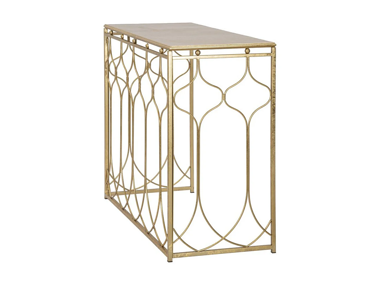 Console Design en Métal "Orient" 96cm Or