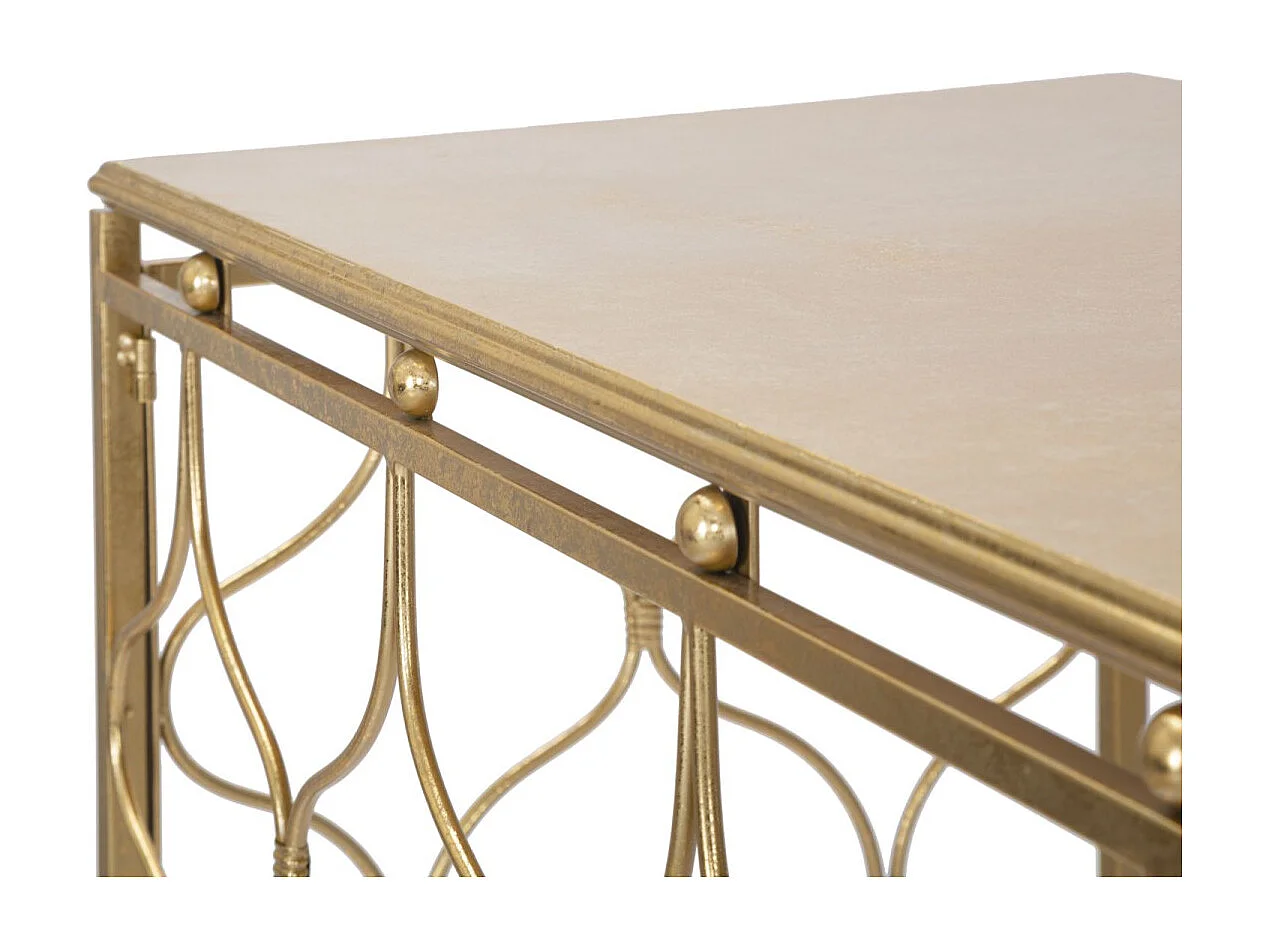 Console Design en Métal "Orient" 96cm Or