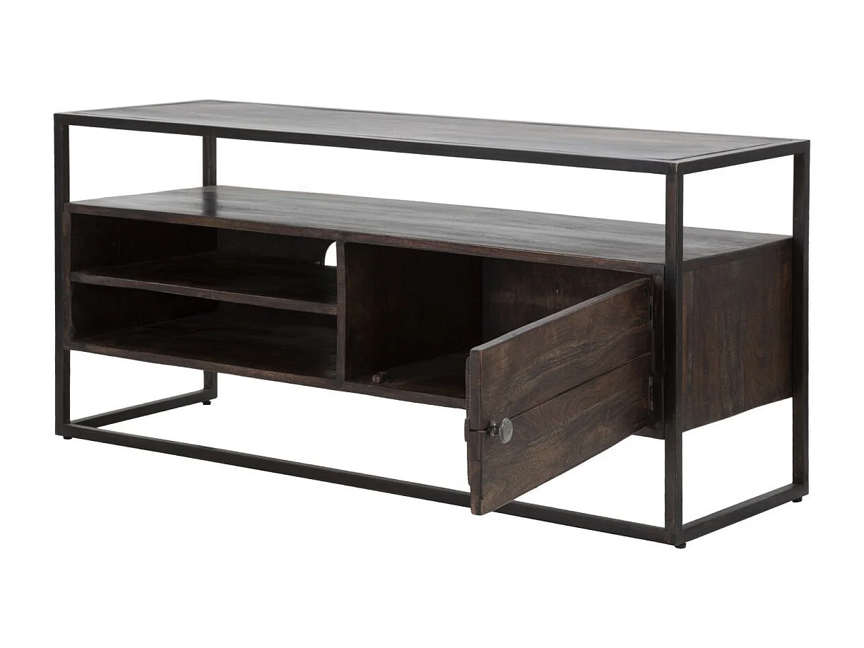 Meuble TV en Bois "Burn" 120cm Marron