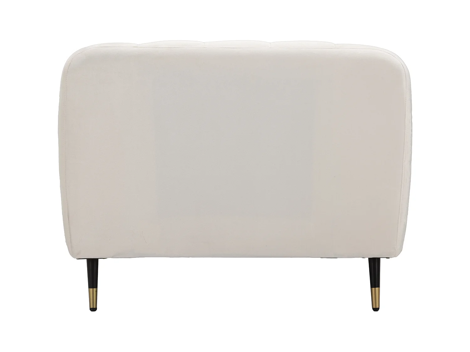Fauteuil en polyester beige et pieds en bois et métal cm 93x86x71