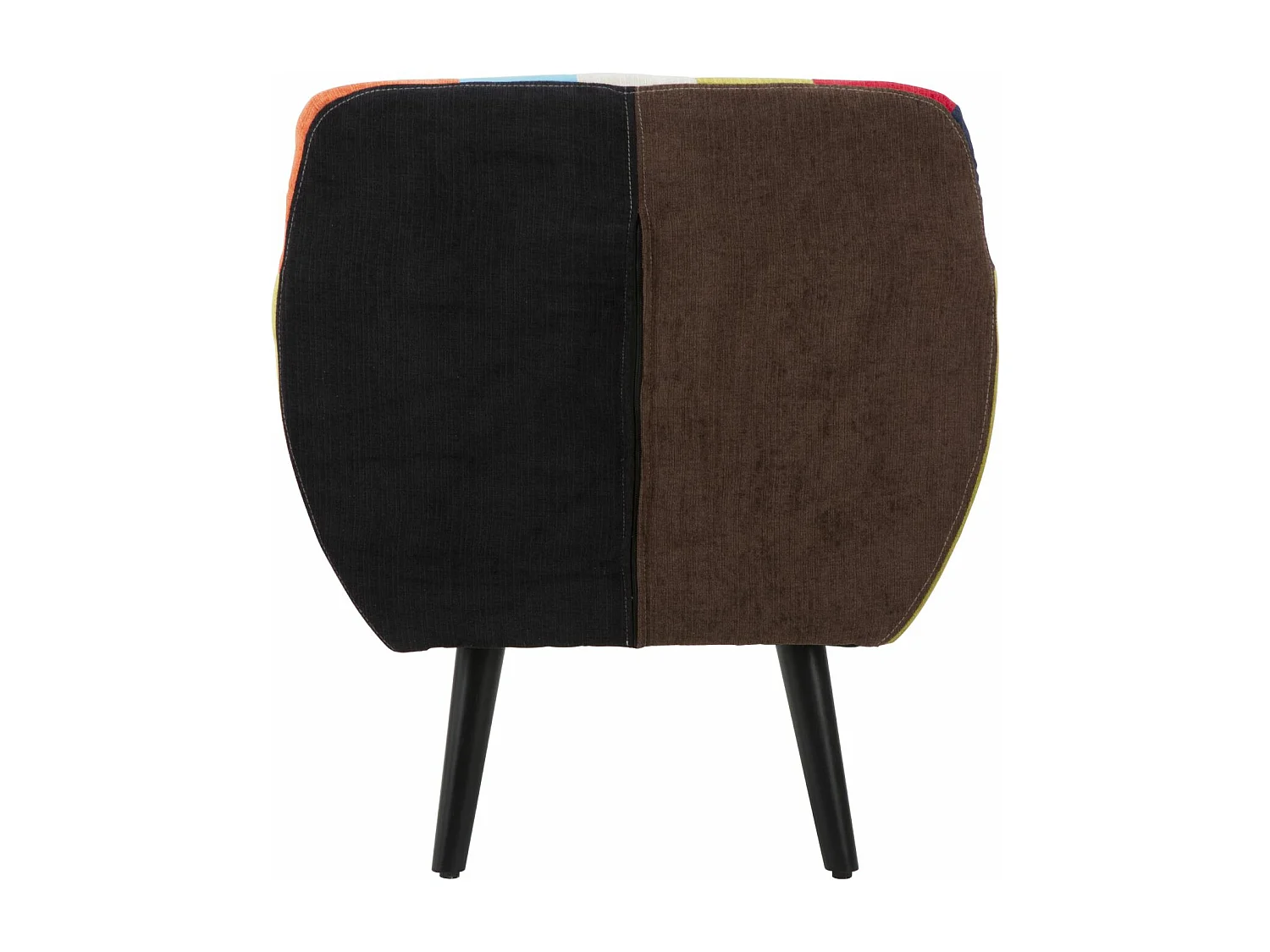Fauteuil Design Patchwork "Impérial" 78cm Multicolore