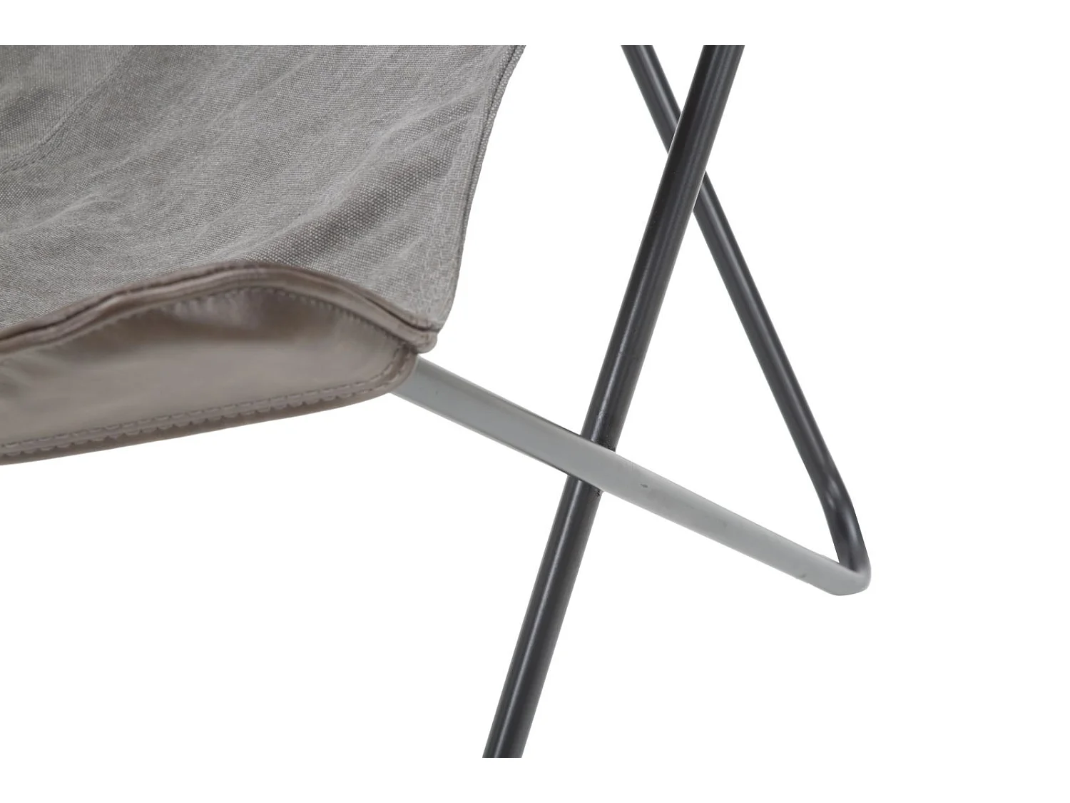 Sedia moderna in tessuto marrone cm 74x71x103