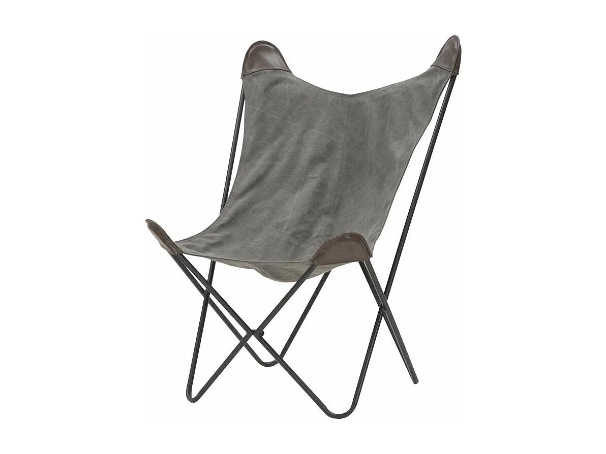 Chaise moderne en tissu marron cm 74x71x103