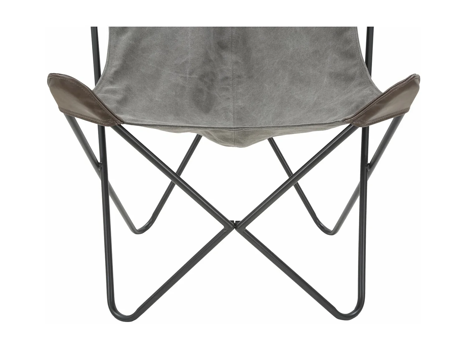 Chaise moderne en tissu marron cm 74x71x103