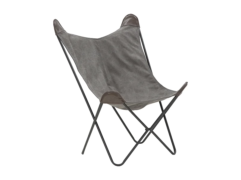 Sedia moderna in tessuto marrone cm 74x71x103