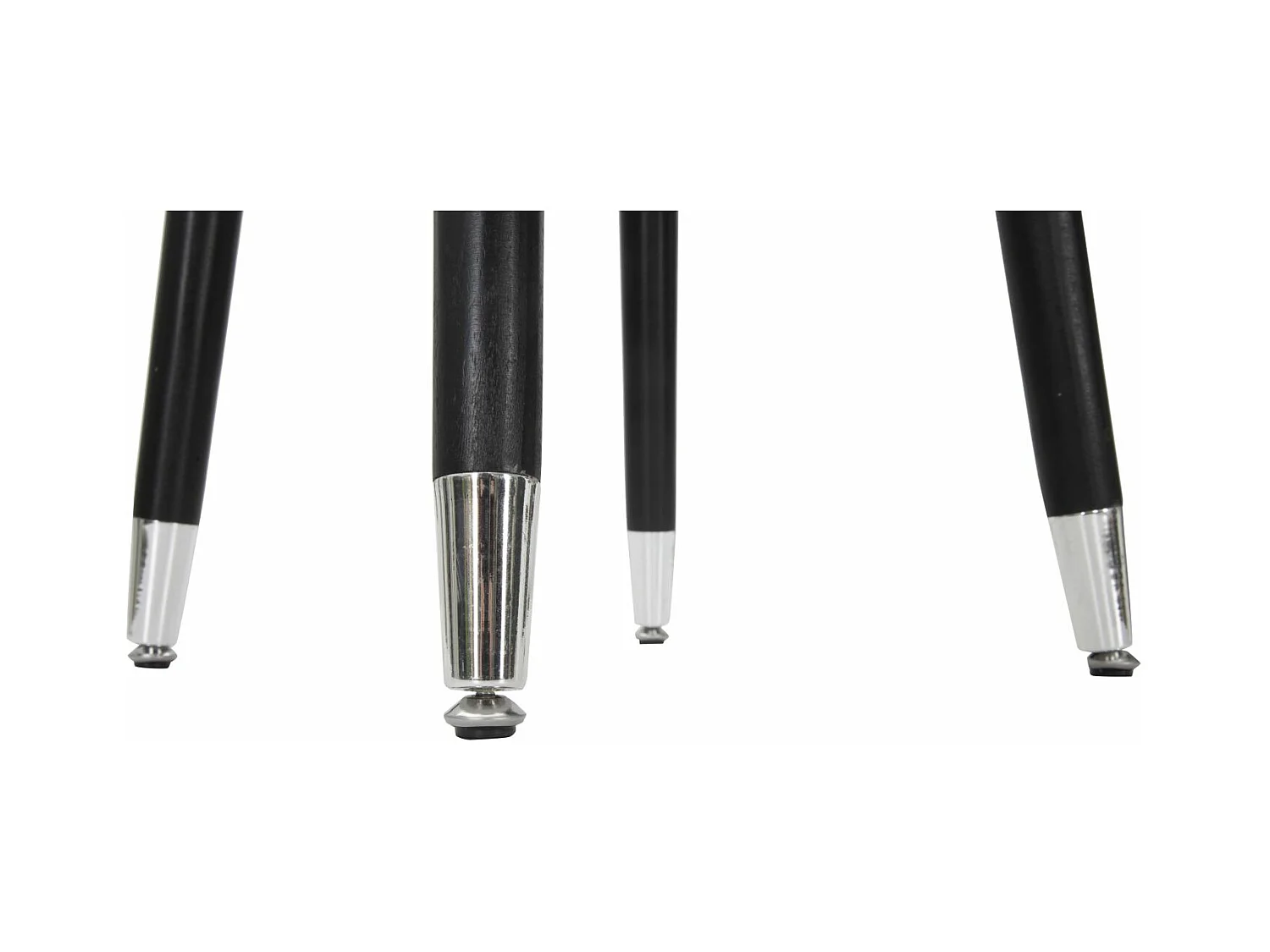 Tabouret de Bar Design "Paris" 74cm Gris & Argent