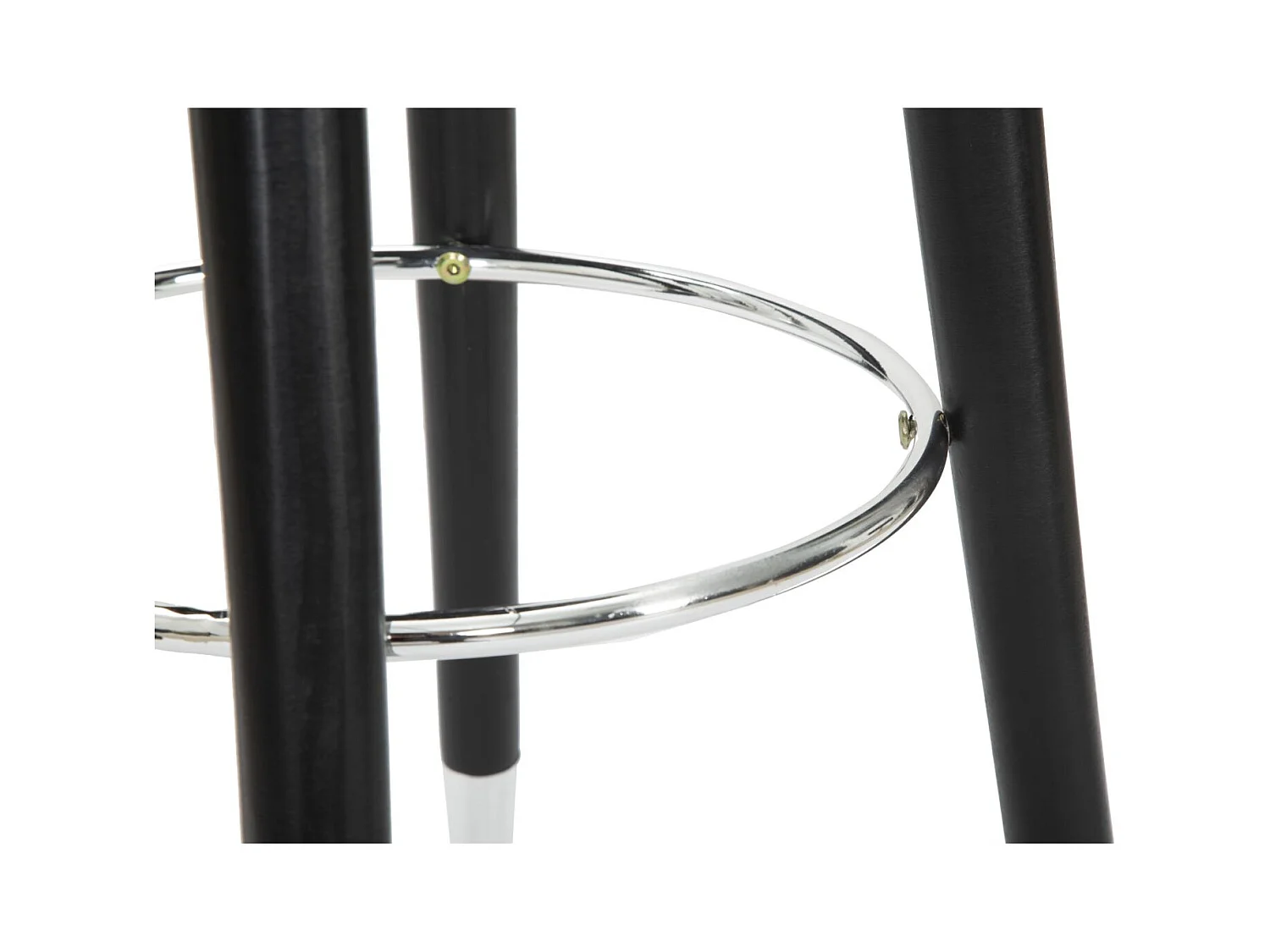 Tabouret de Bar Design "Paris" 74cm Gris & Argent