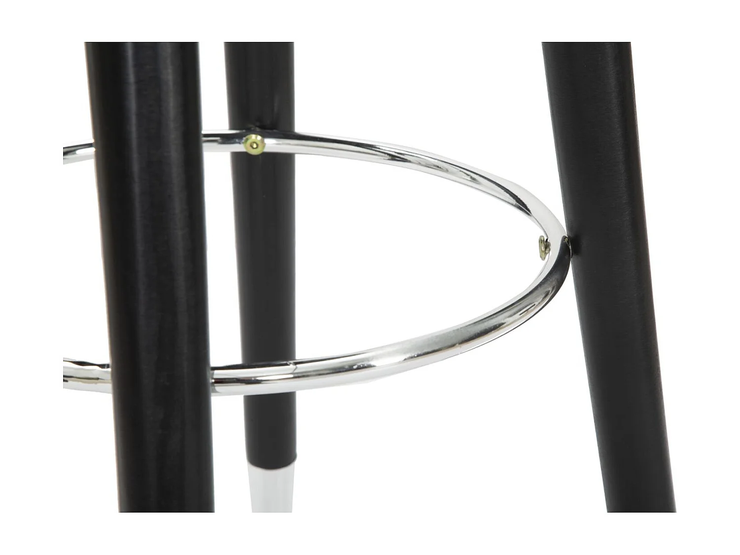 Tabouret de Bar Design "Paris" 74cm Gris & Argent