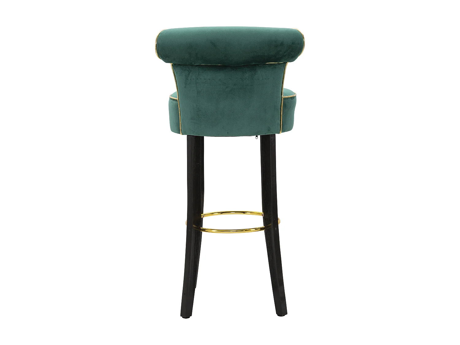 Tabouret de Bar en Velours "Luxy" 96cm Vert