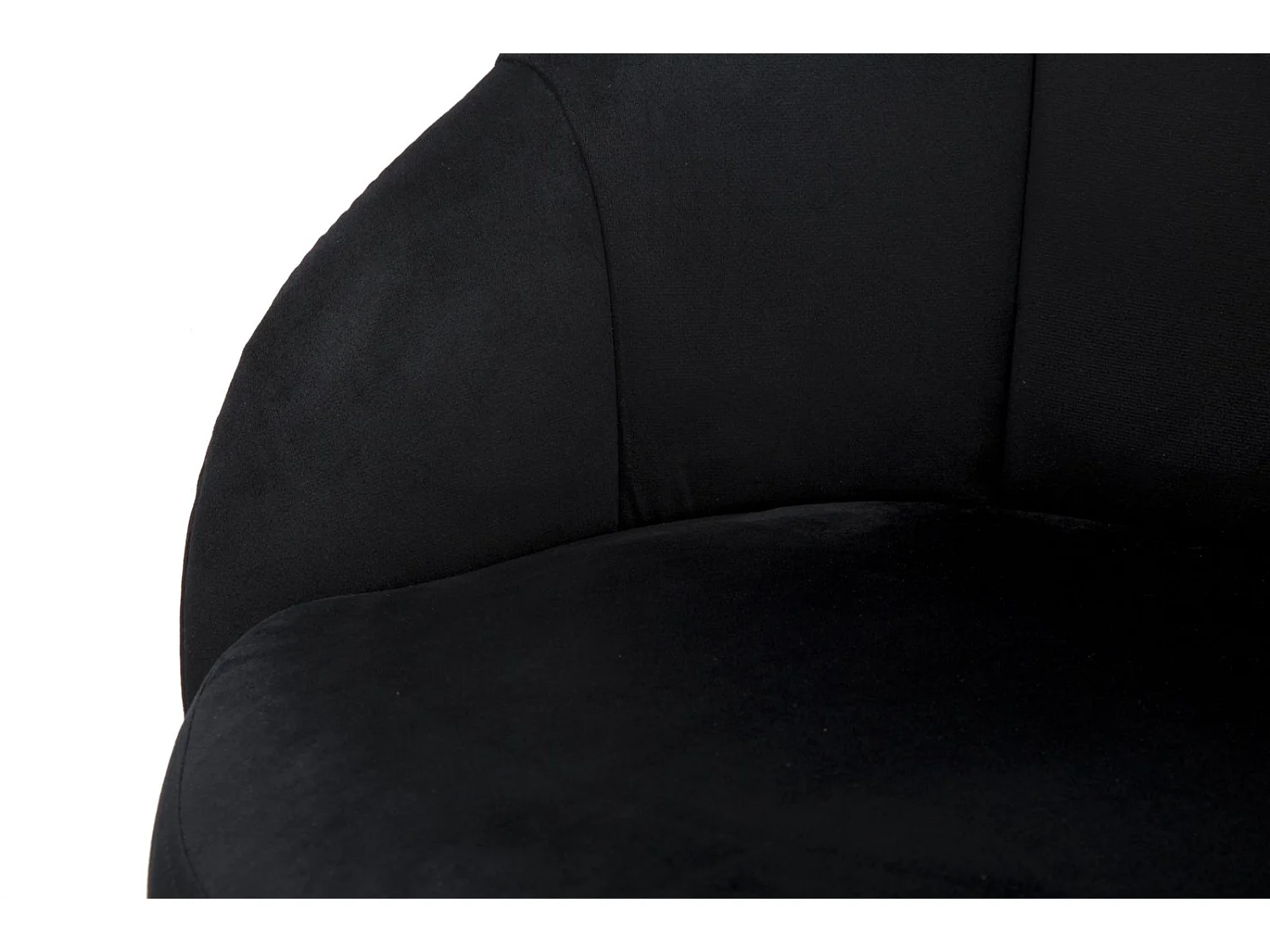 Tabouret de Bar Design "Prague" 104cm Noir