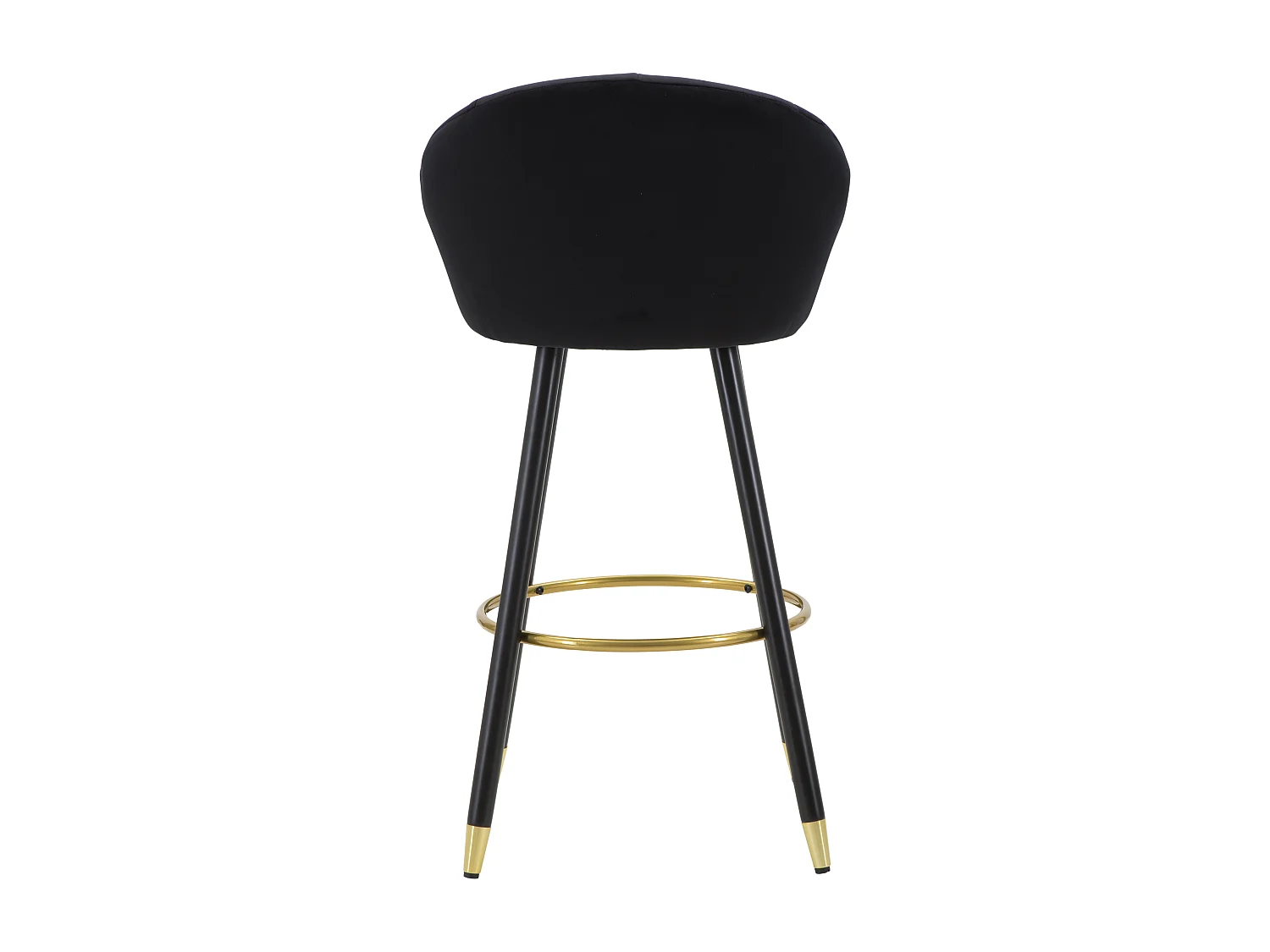 Tabouret de Bar Design "Prague" 104cm Noir