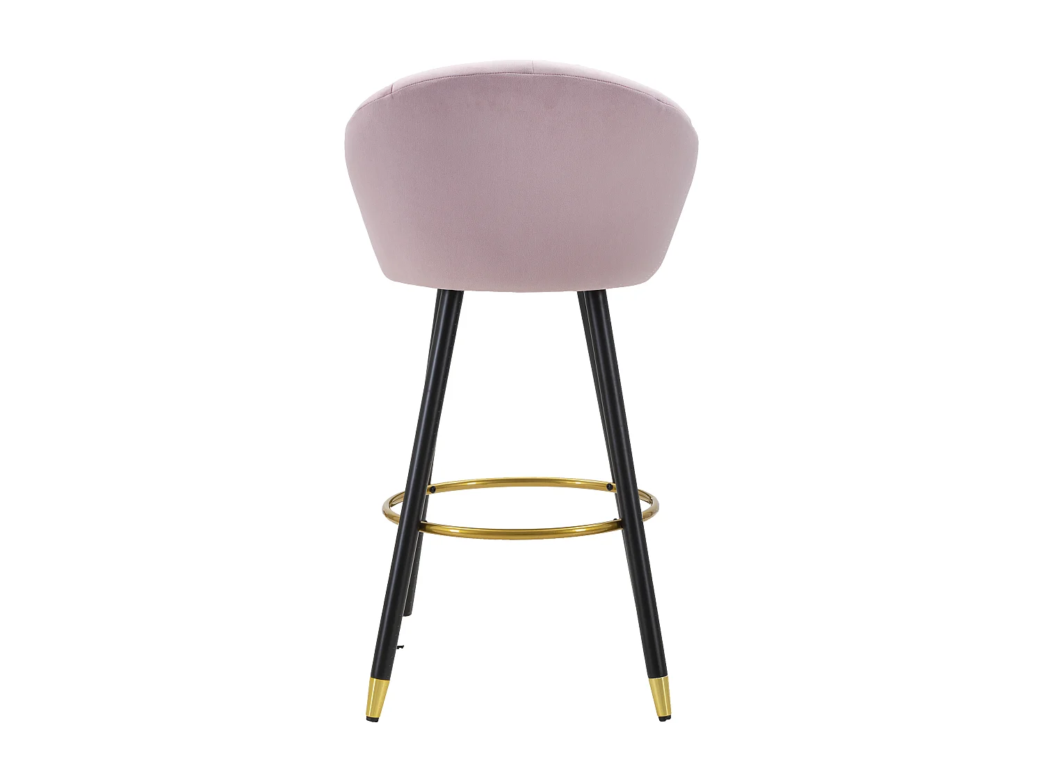 Tabouret de Bar Design "Prague" 104cm Rose