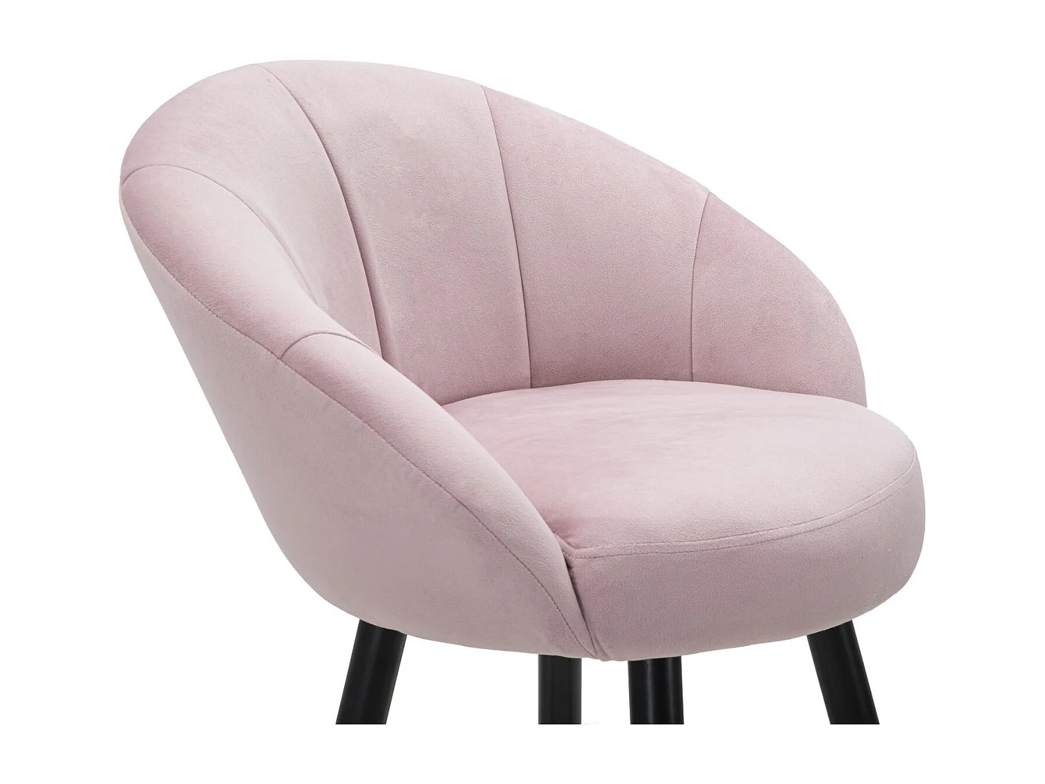 Tabouret de Bar Design "Prague" 104cm Rose