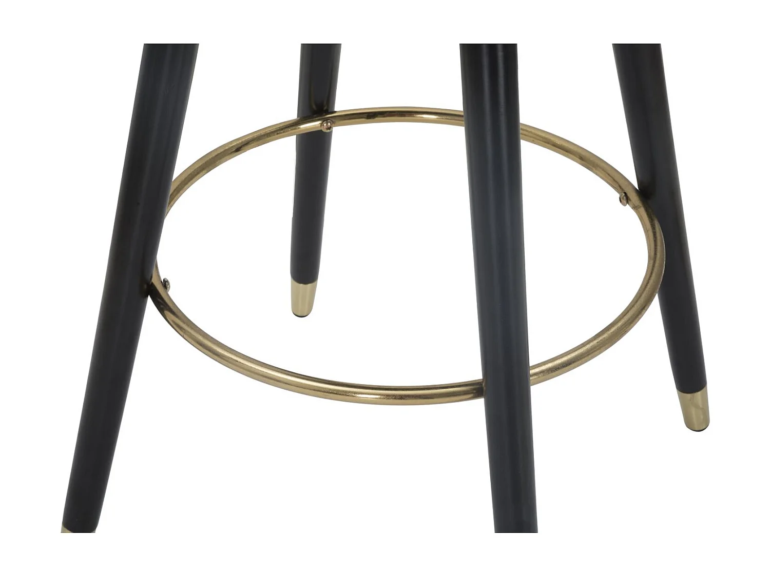 Tabouret de Bar Design "Prague" 104cm Crème