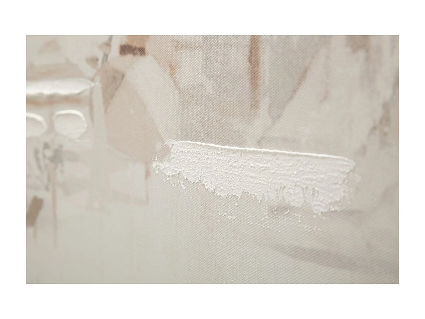 Toile Imprimée Déco "Beach" 80x120cm Multicolore