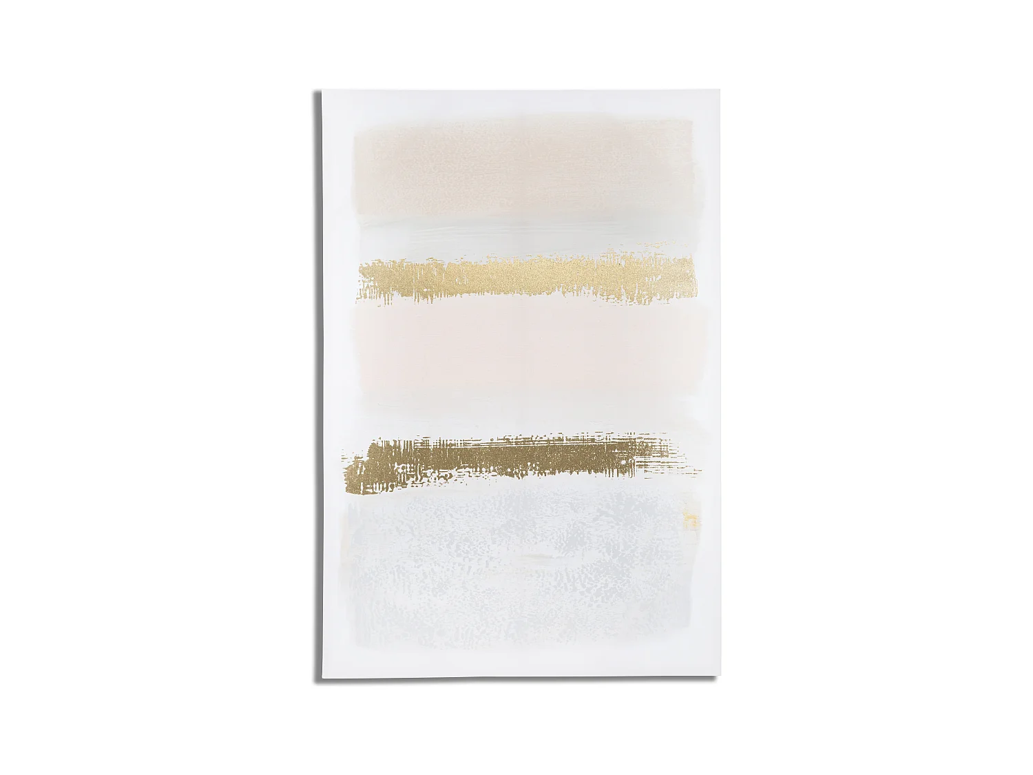 Impression sur toile multicolore abstraite 80x3x120 cm