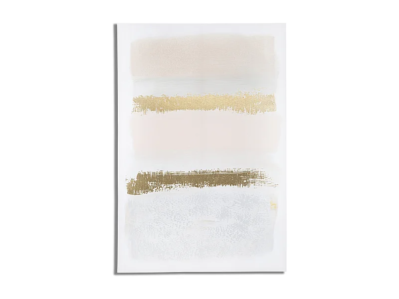 Impression sur toile multicolore abstraite 80x3x120 cm