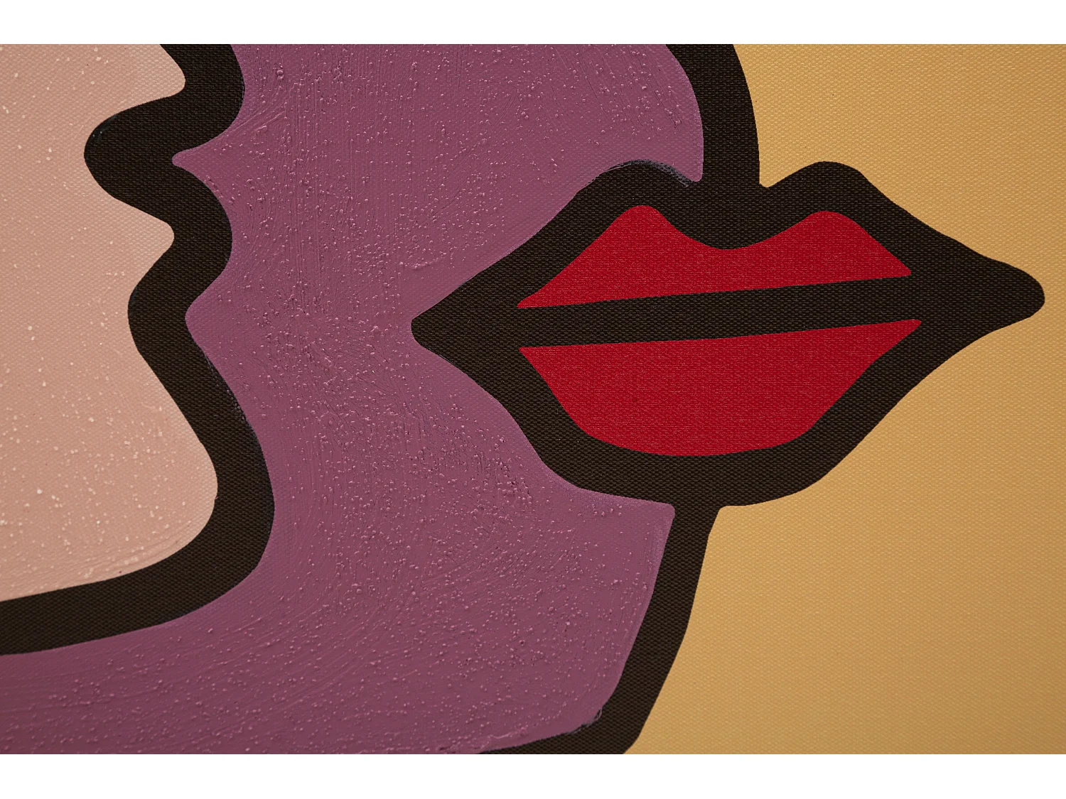 Toile Imprimée Déco "Double Face" 60x90cm Multicolore