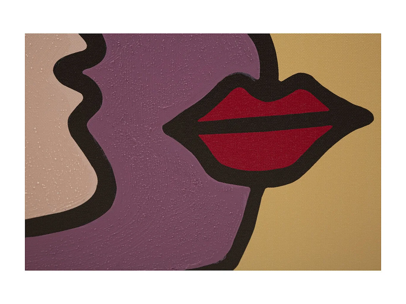 Toile Imprimée Déco "Double Face" 60x90cm Multicolore