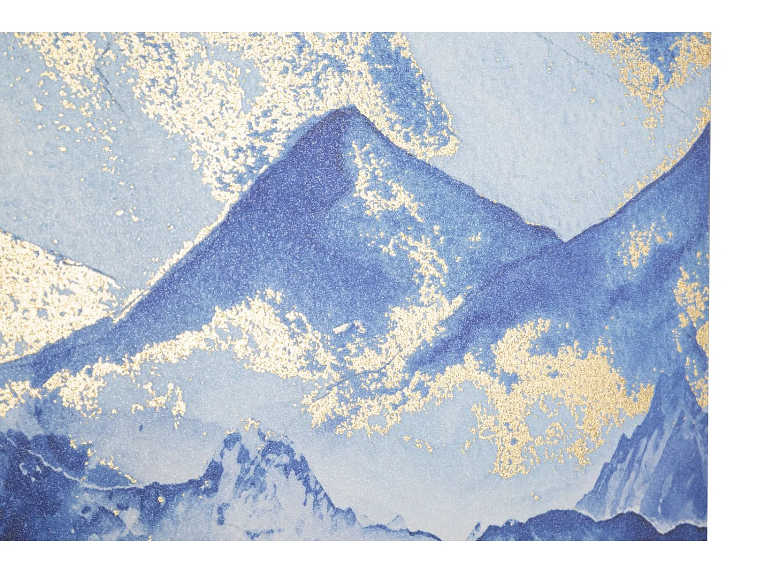 Impression sur toile paysage multicolore 80x3x120 cm