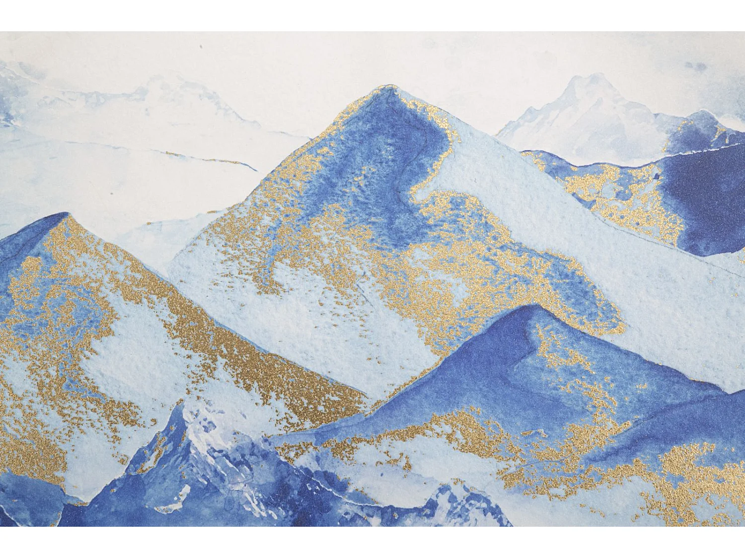 Veelkleurige landschapscanvasprint, 80x3x120 cm