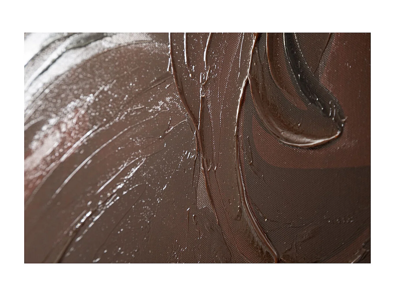 Toile Imprimée Déco "Lady Jungle Dos" 80x120cm Multicolore