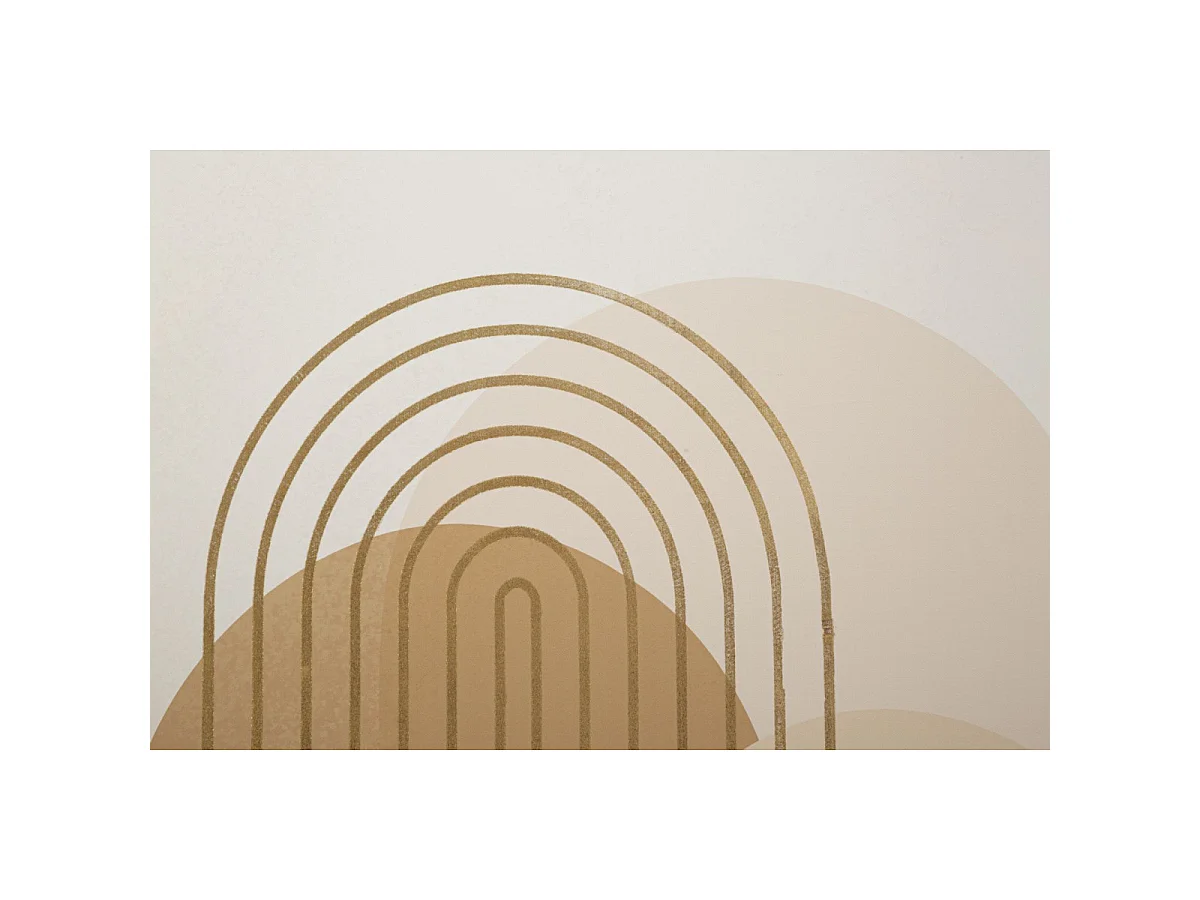 Abstract veelkleurig canvas print, 80x3x120 cm