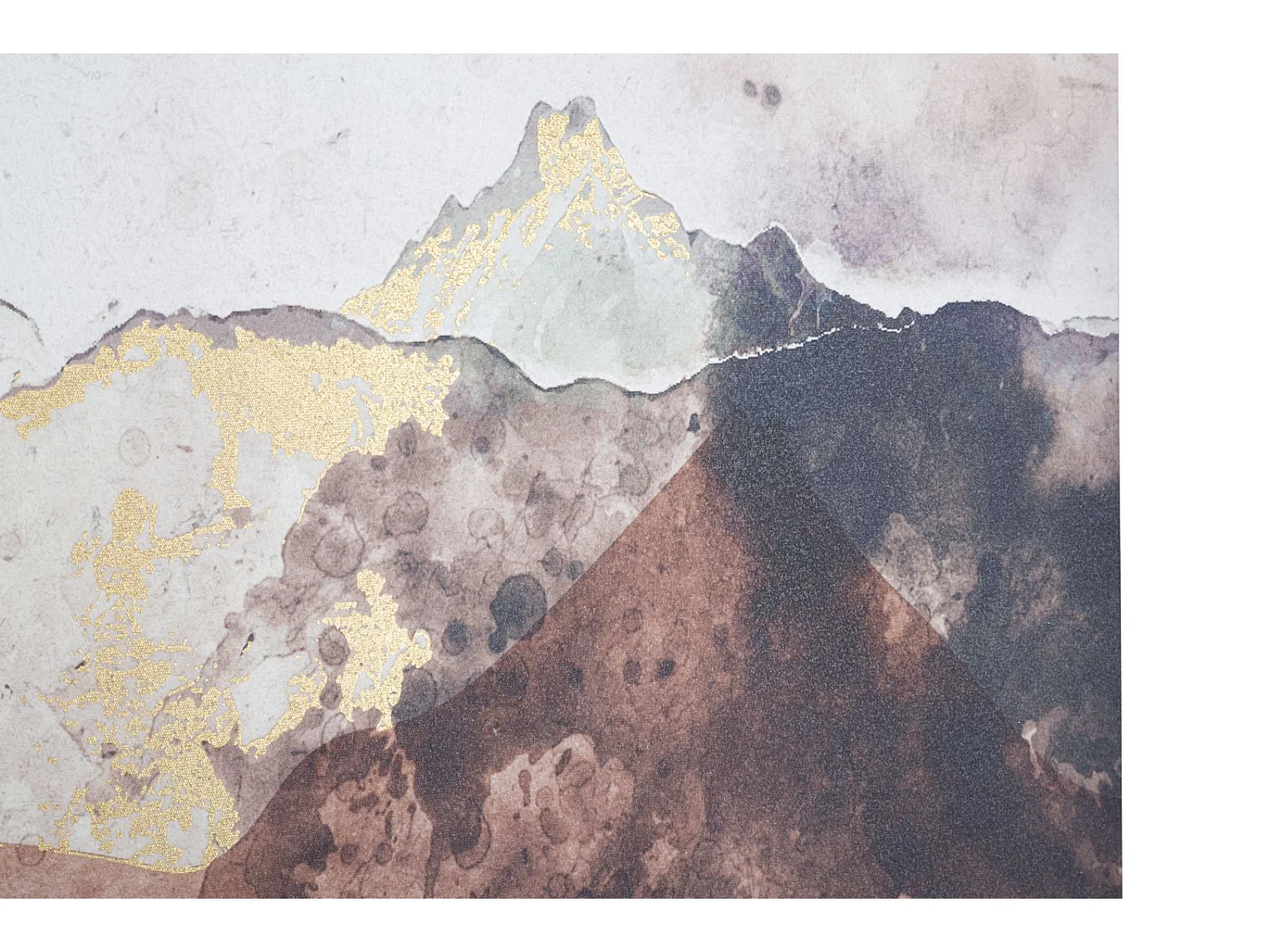 Impression sur toile multicolore abstraite 80x3x120 cm