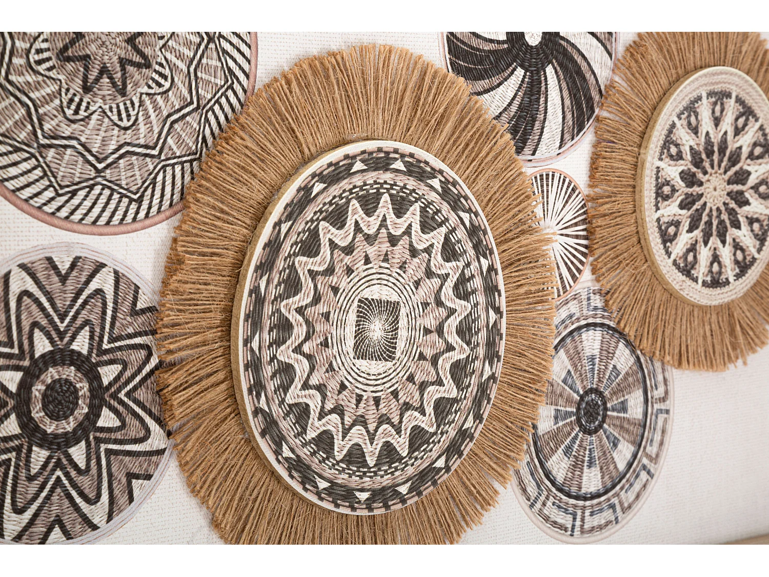 Tableau Imprimé Déco "Marcys" 35x70cm Marron